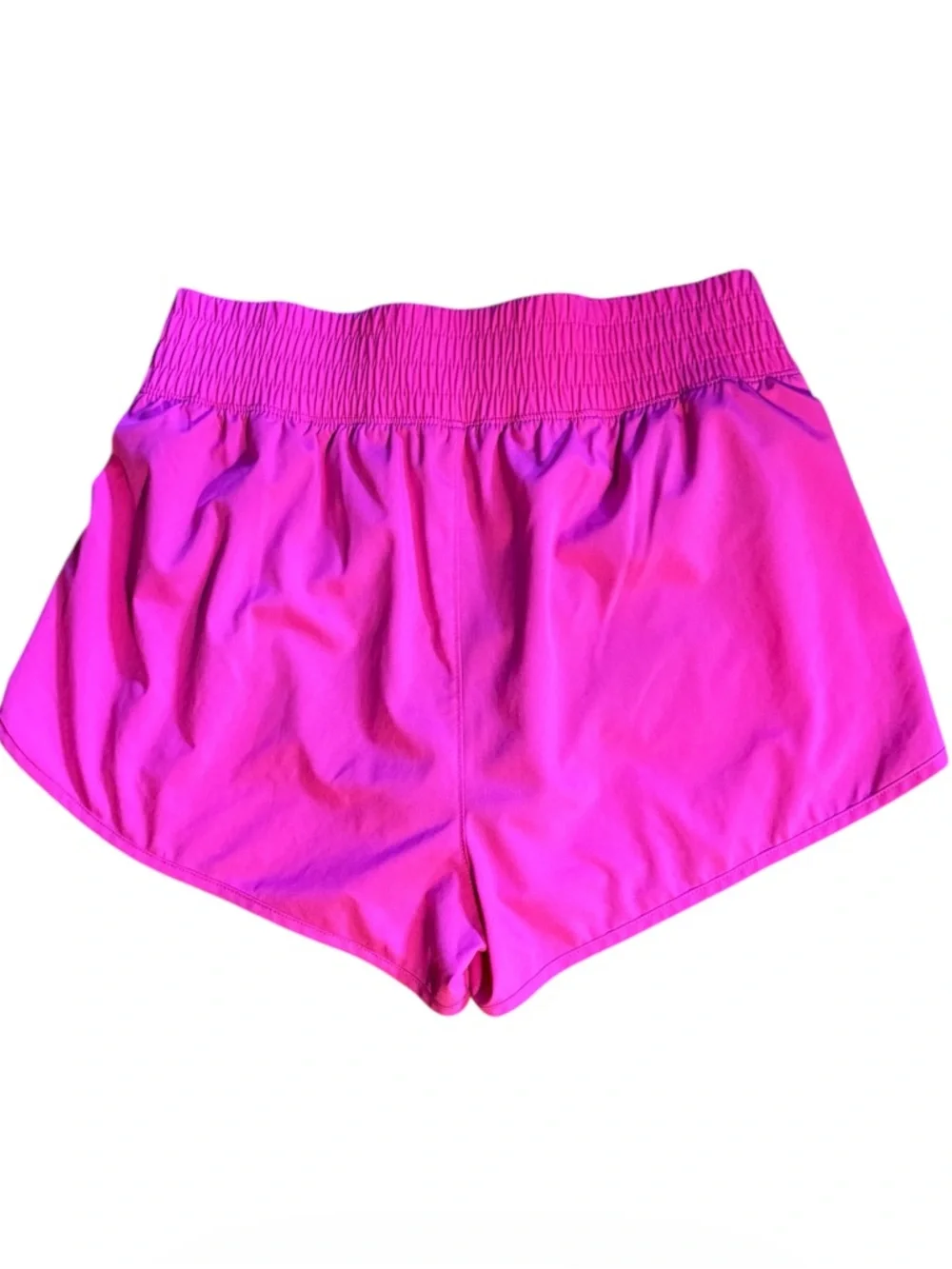 GapFit High Rise Running Shorts Hot Pink Breathable Athletic Barbiecore Large - Picture 4 of 11
